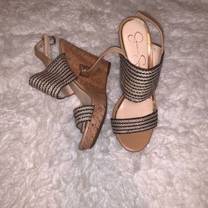 Jessica Simpson wedges